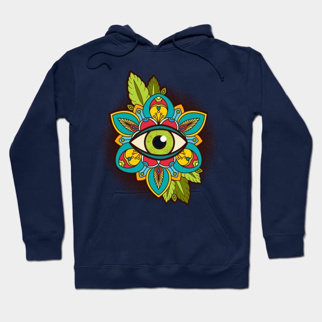 All seeing eye Hoodie by Anonic